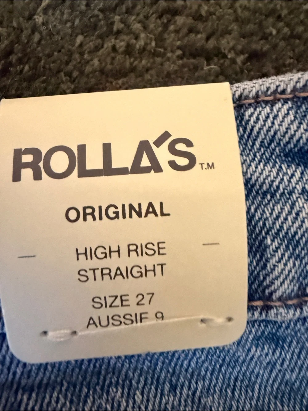 ROLLA'S Original High Rise Straight - Picture 4 of 5